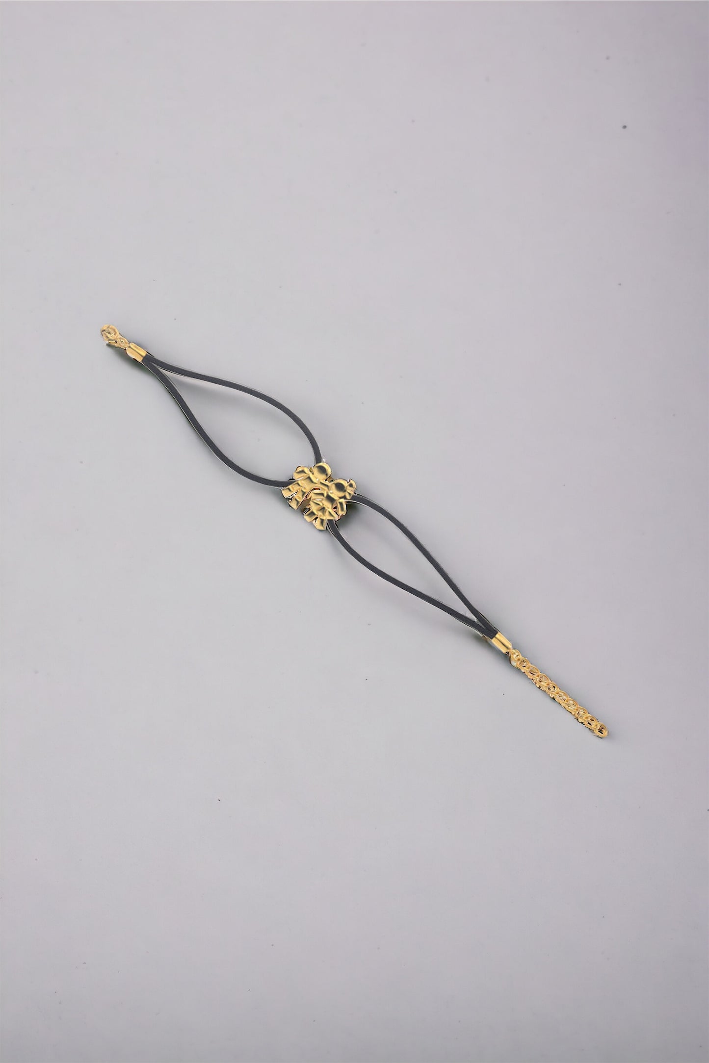 Louloux Boy&Girl Gold cord bracelet