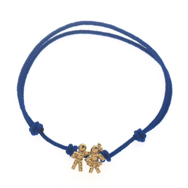 Mini Louloux Boy&Girl gold wire bracelet