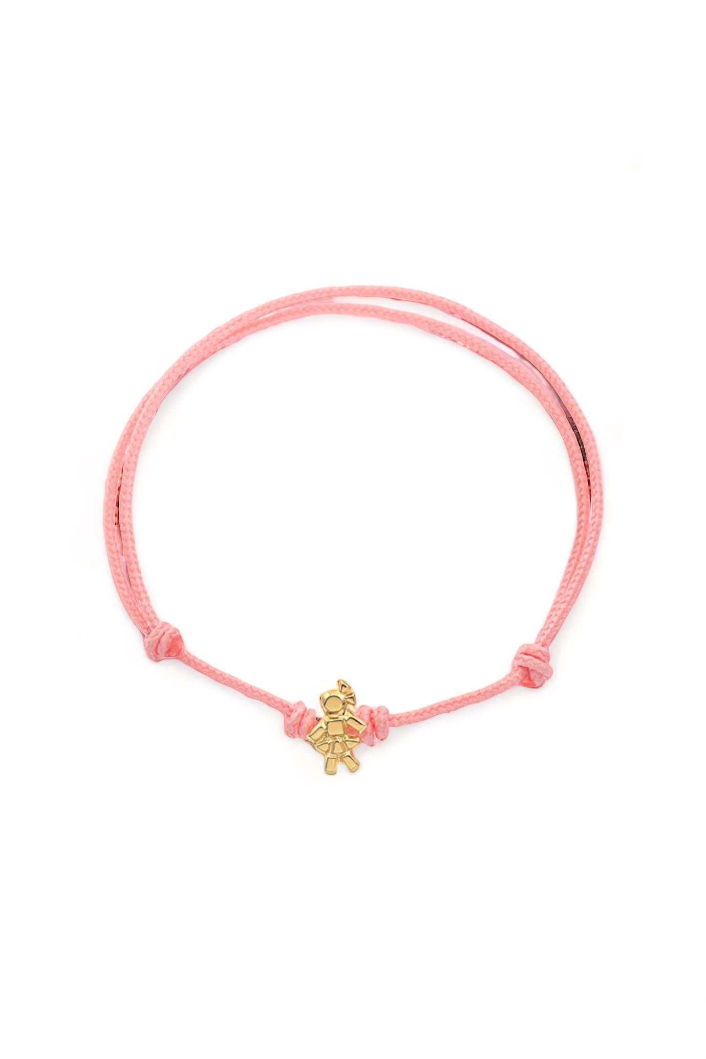 Mini Louloux Girl Gold single wire bracelet