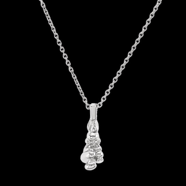Collier Grand Lapin couleur Argent