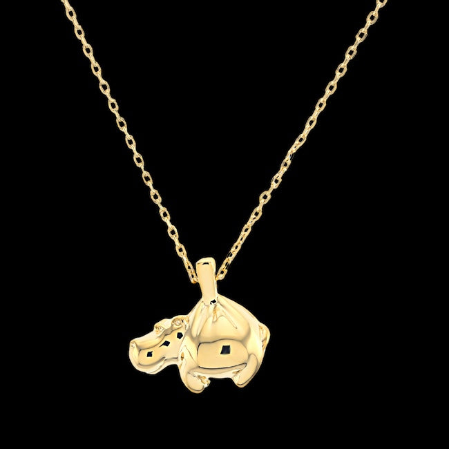 Collier petit Hippo Gold