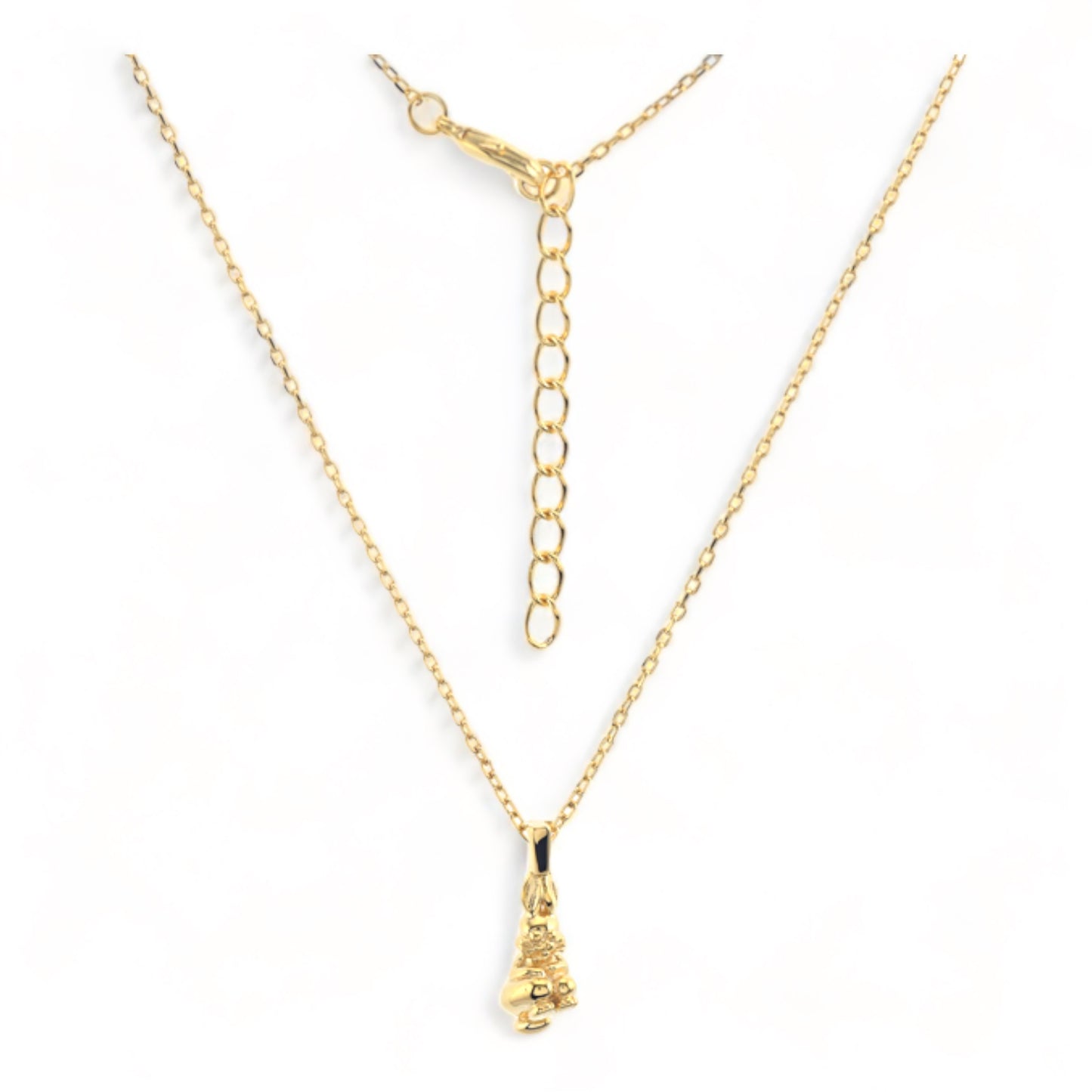 Collier Mini Lapin couleur or