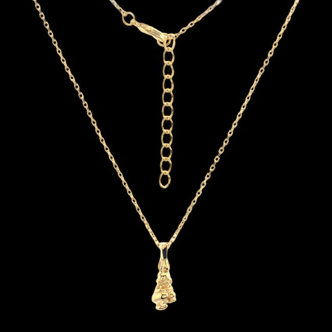 Collier Petit Lapin couleur or