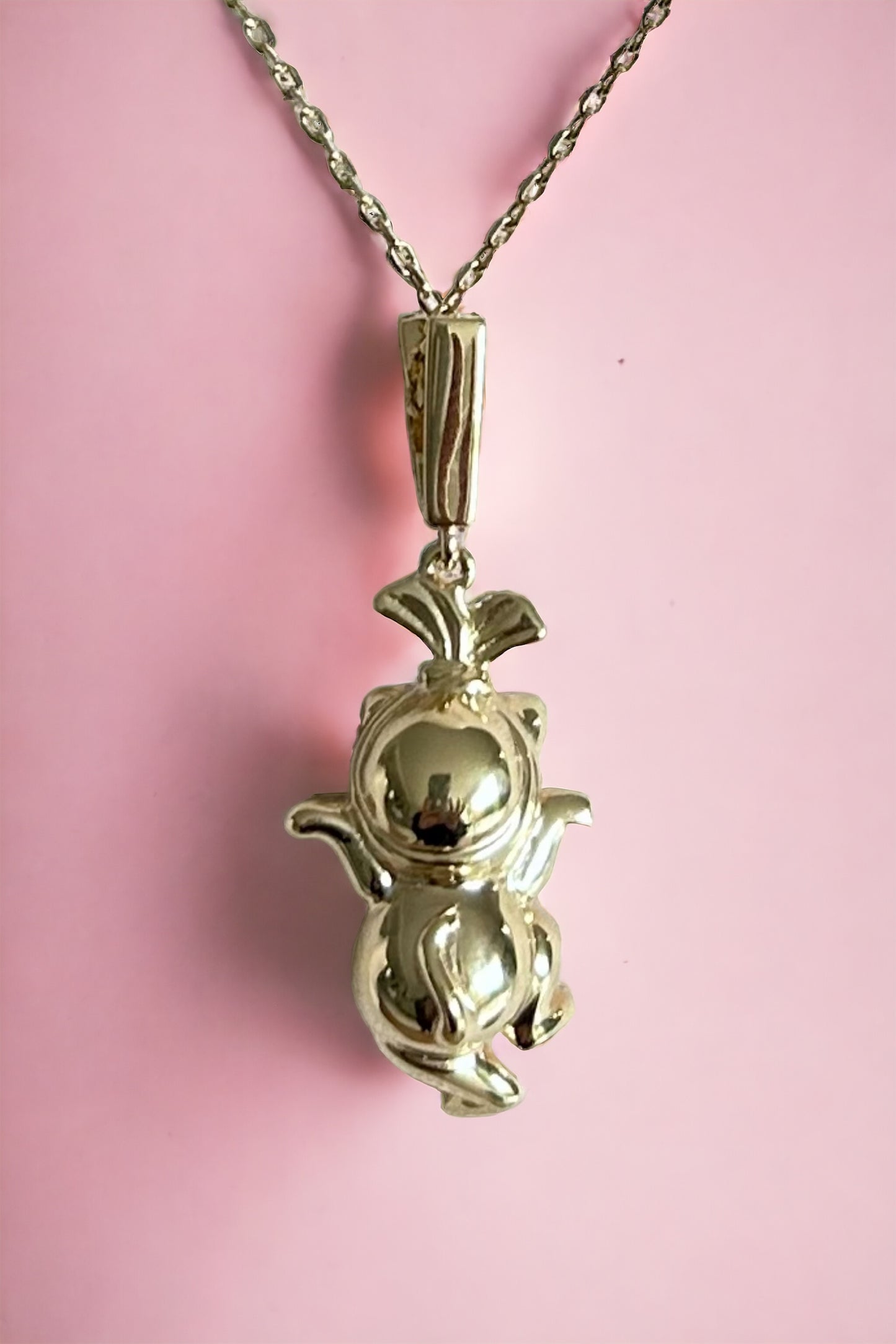 Collier enfant et adulte Lady Cat couleur Gold