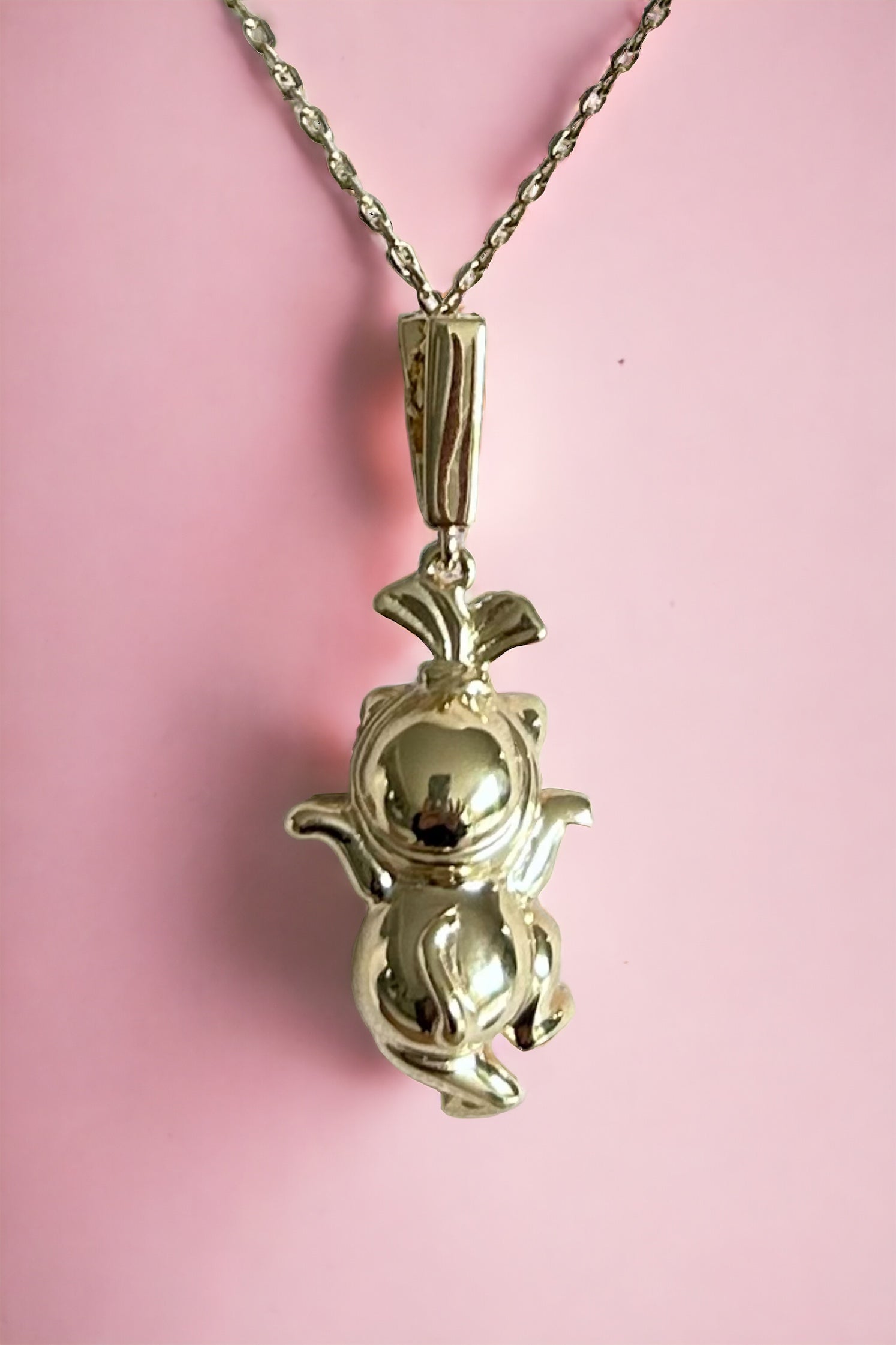 Collier enfant et adulte Lady Cat couleur Gold
