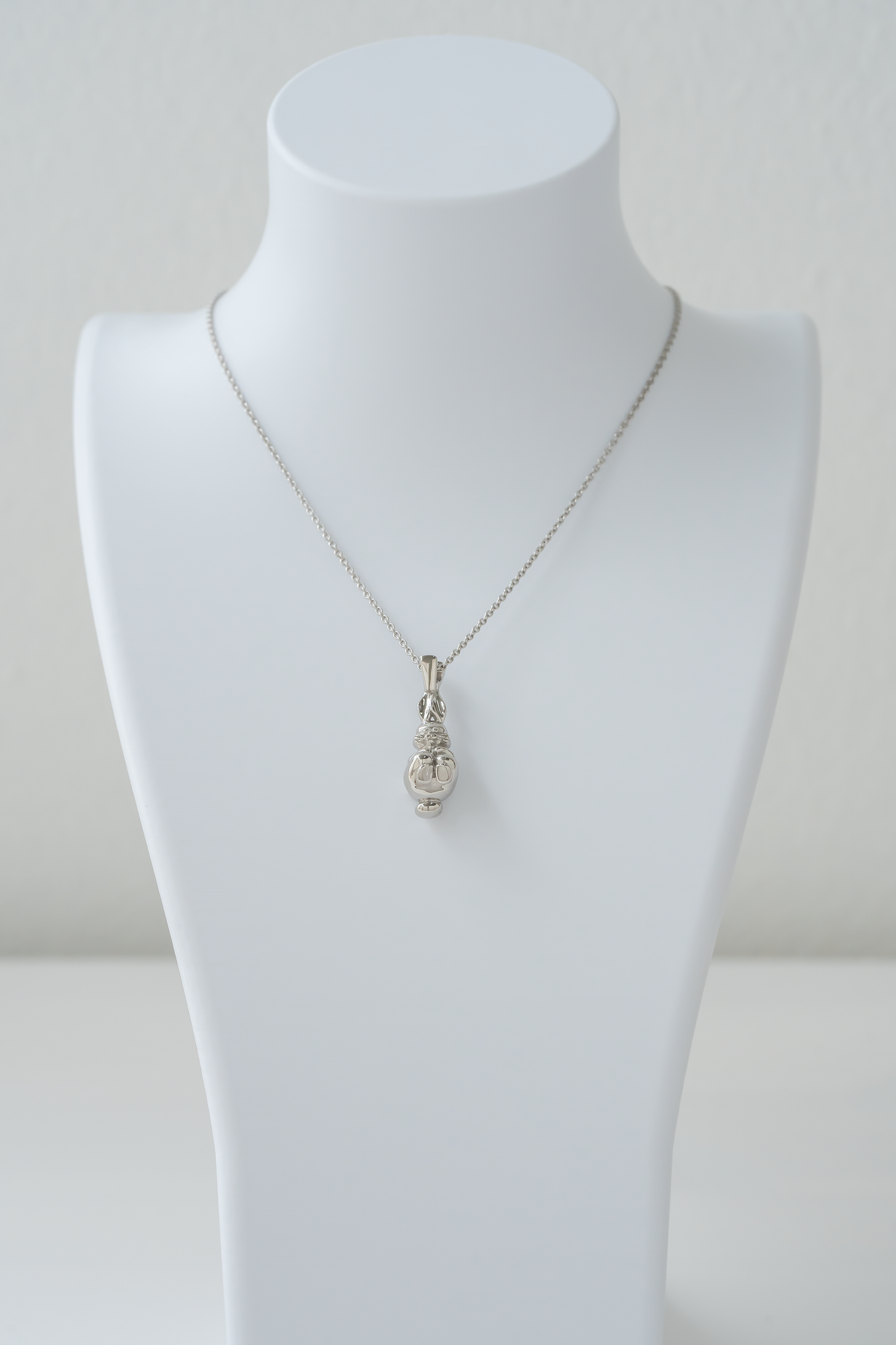 Collier Grand Lapin Argent