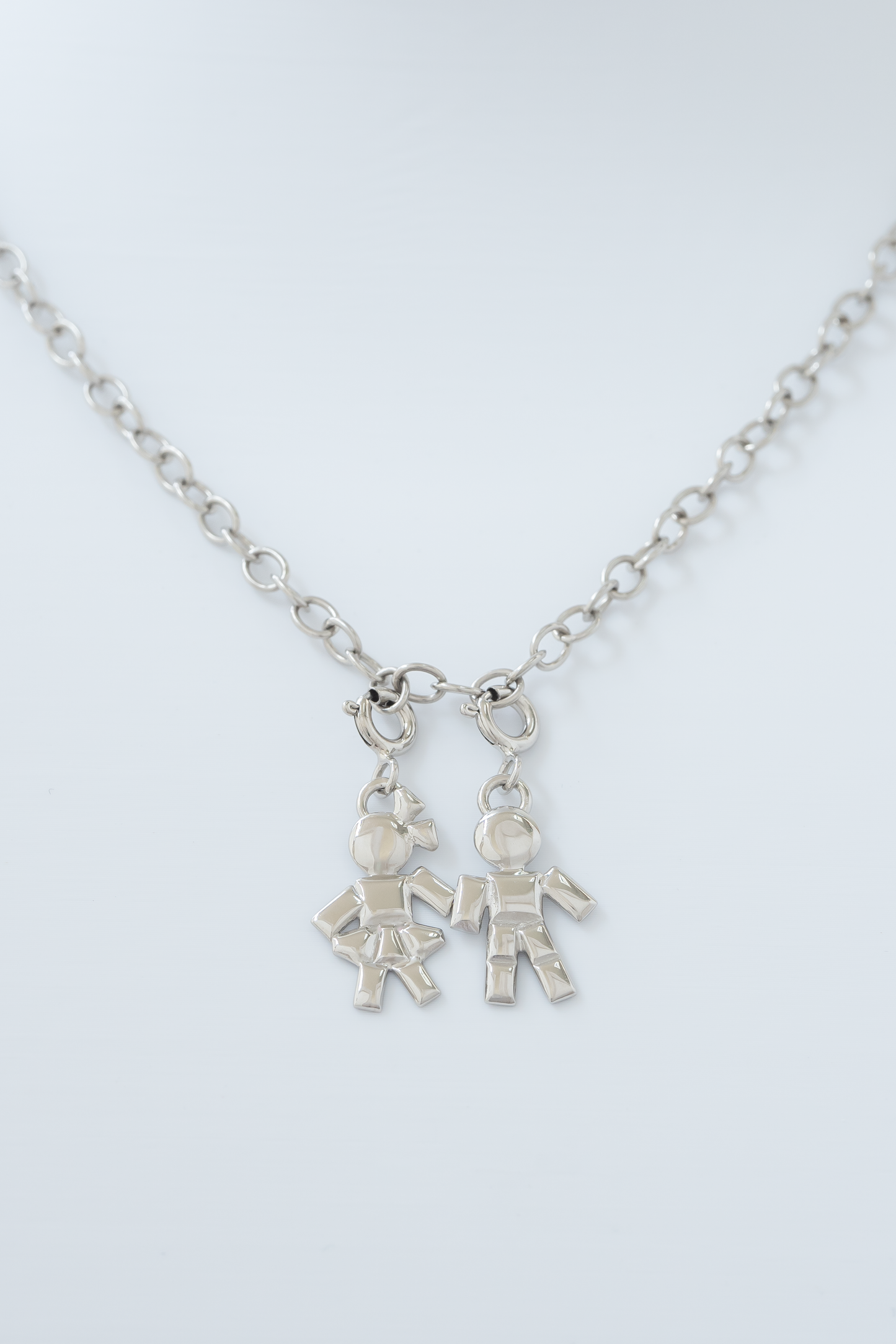 Collier Loulou Boy Argent