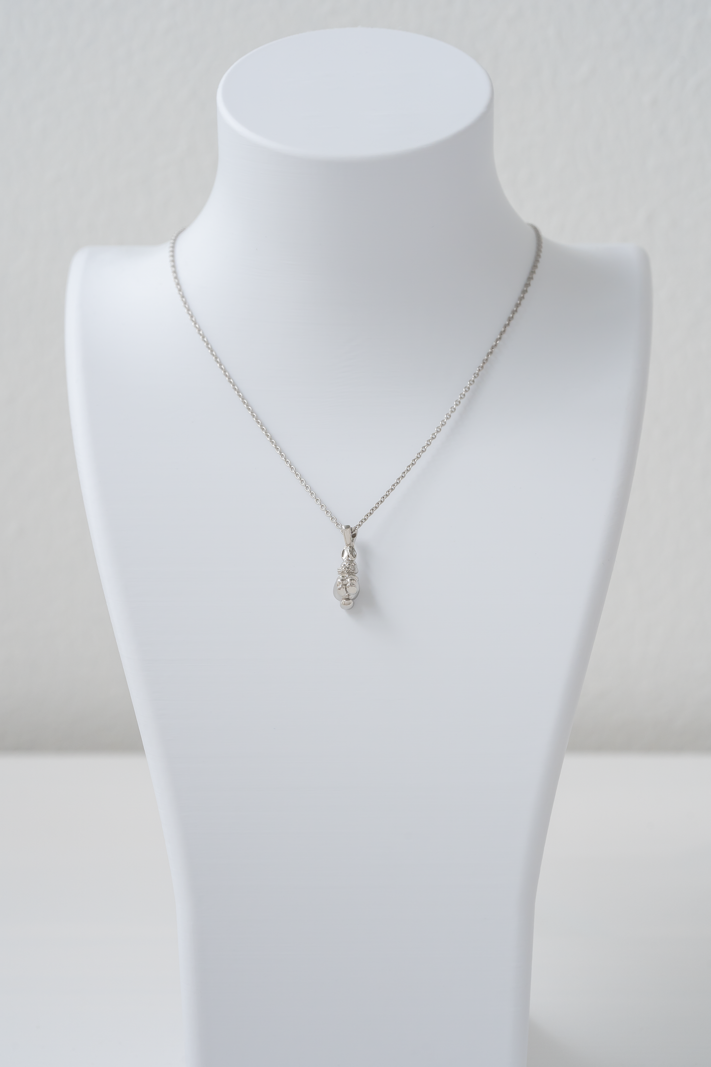 Mini Silver Rabbit Necklace