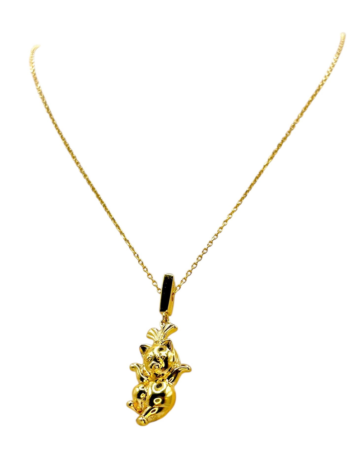 Collier Maxi Lady Cat Gold