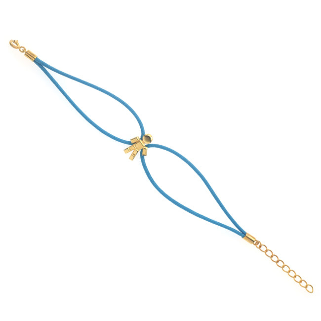 Bracelet cordon Louloux Boy Gold