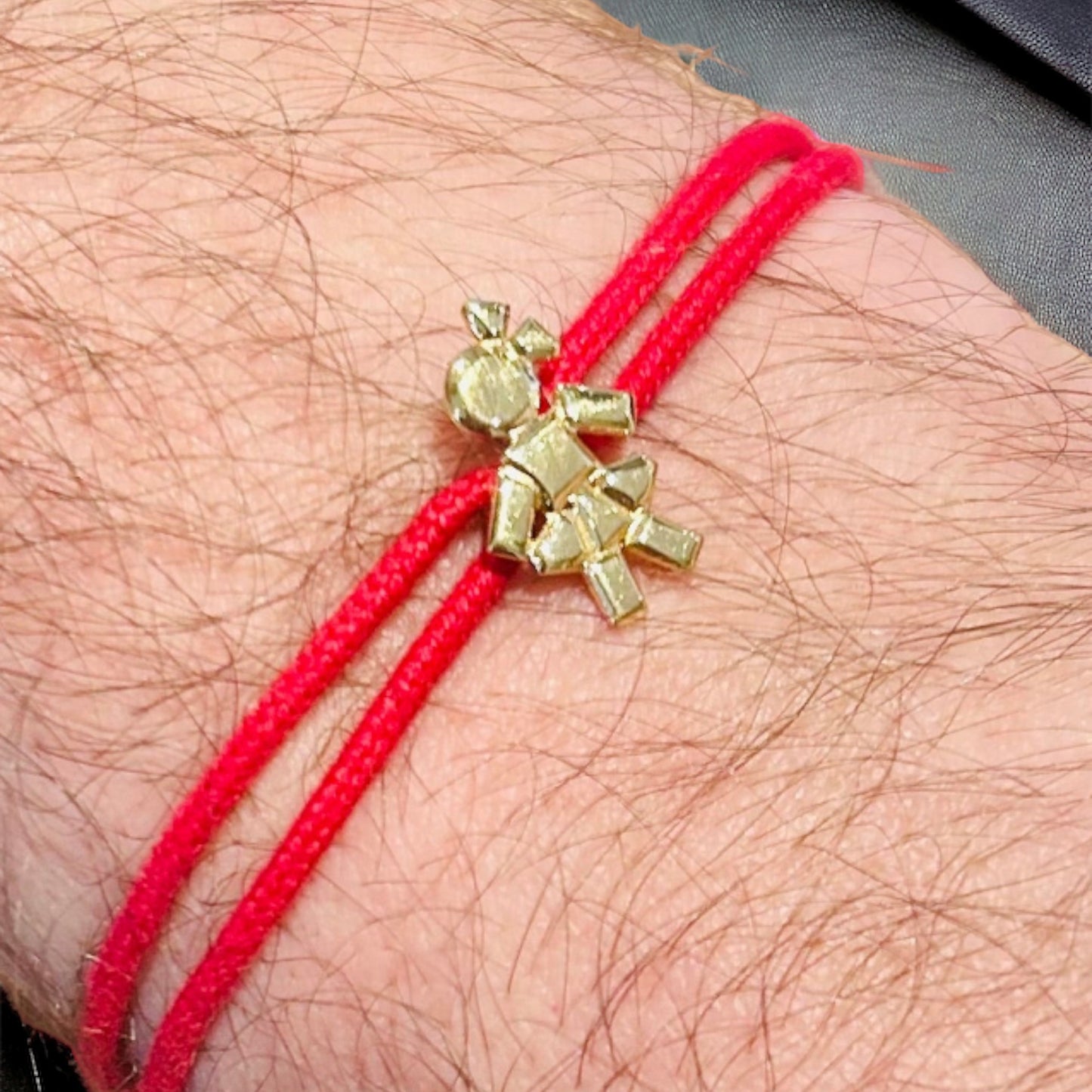 Louloux Girl Gold cord bracelet