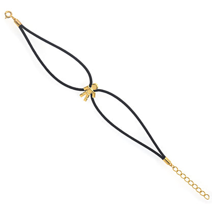 Bracelet cordon Louloux Boy Gold