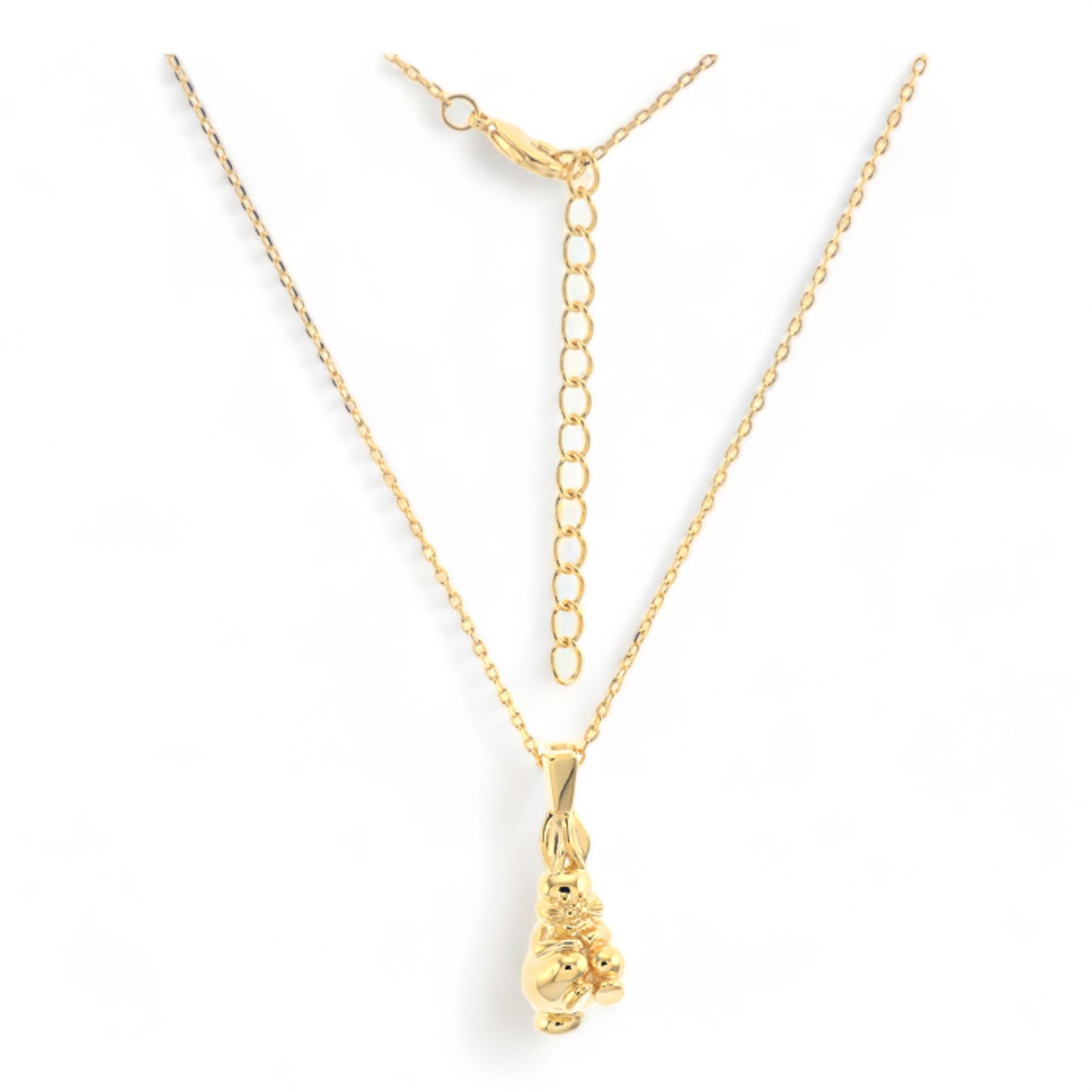 Collier Grand Lapin Gold