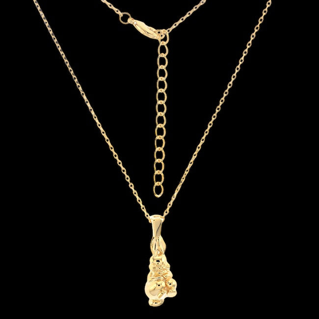 Collier Grand Lapin couleur Gold Promo