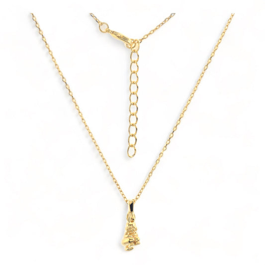 Collier Mini Lapin couleur or