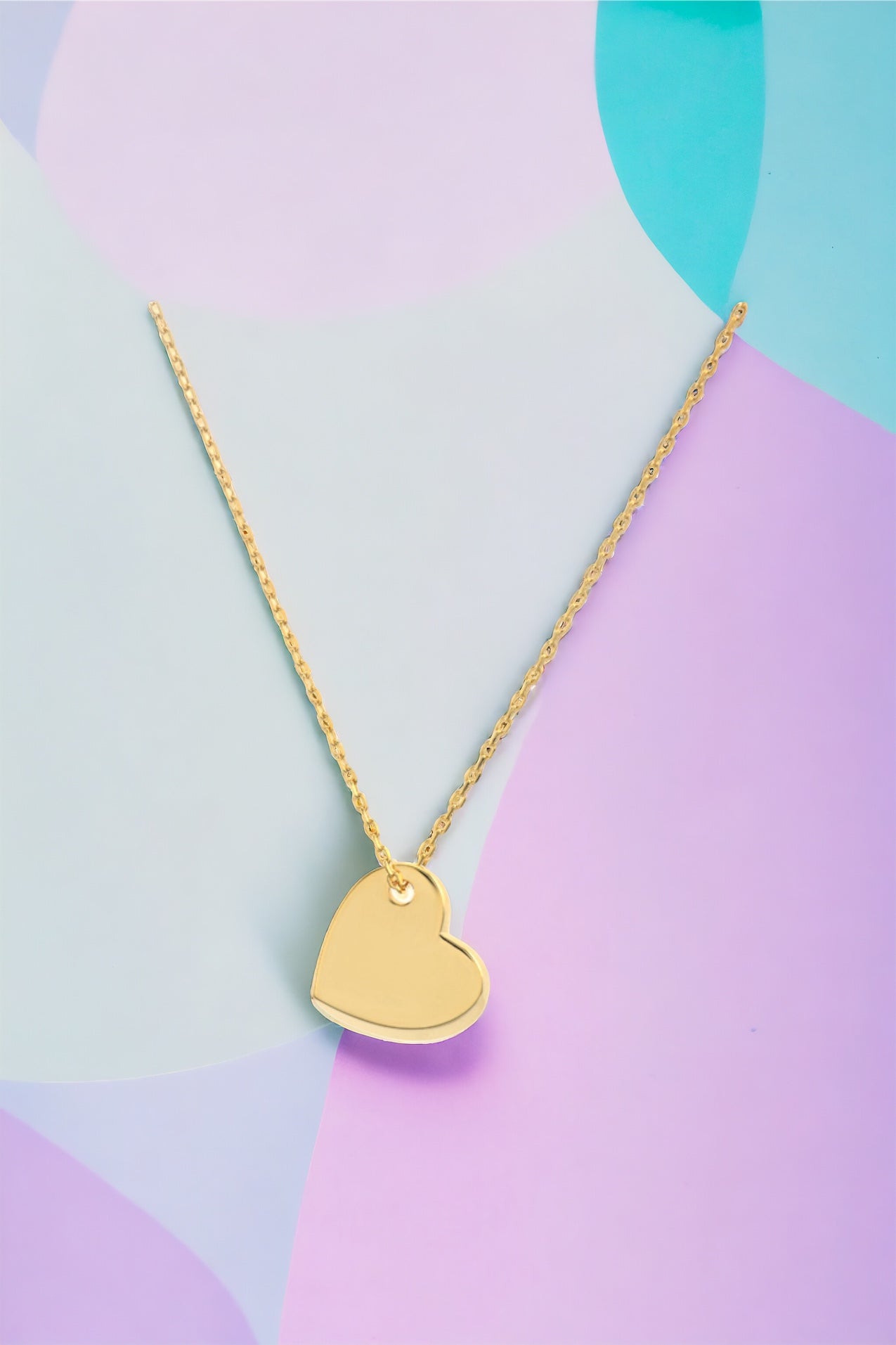 Collier Petit Coeur couleur or