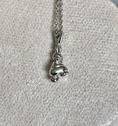 Collier Mini Lapin Argent