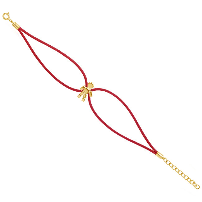 Bracelet cordon Louloux Boy Gold