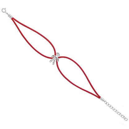 Bracelet cordon Louloux Boy Argent