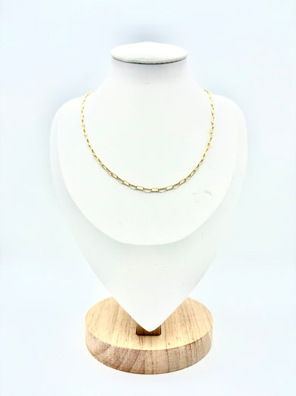 Collier Coeur clin d'oeil Gold