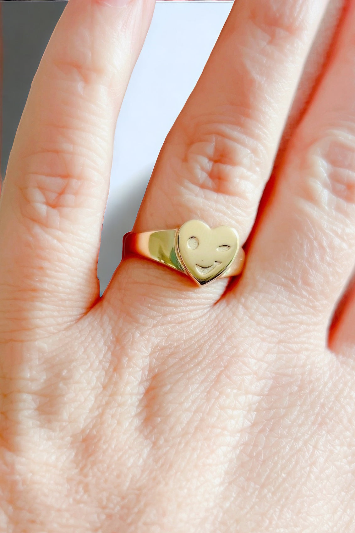 Bague Louloux Bijoux en argent en forme de cœur