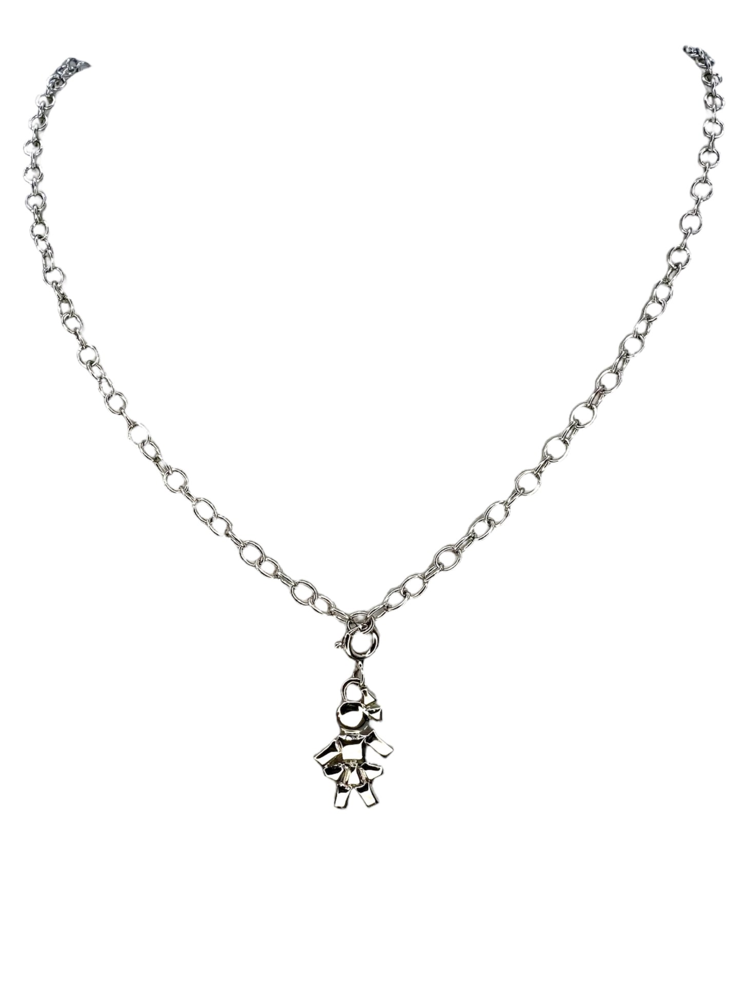 Collier Loulou Girl Argent