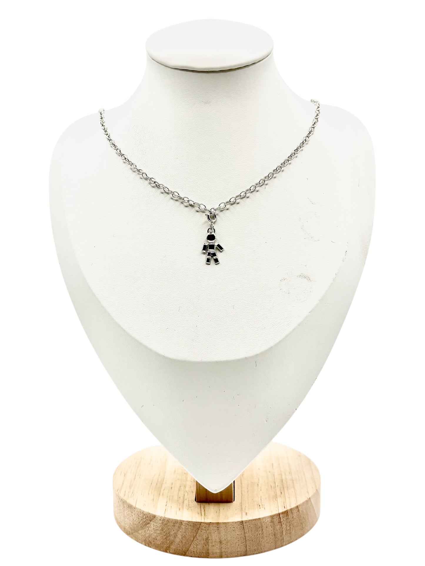 Collier Loulou Boy Argent