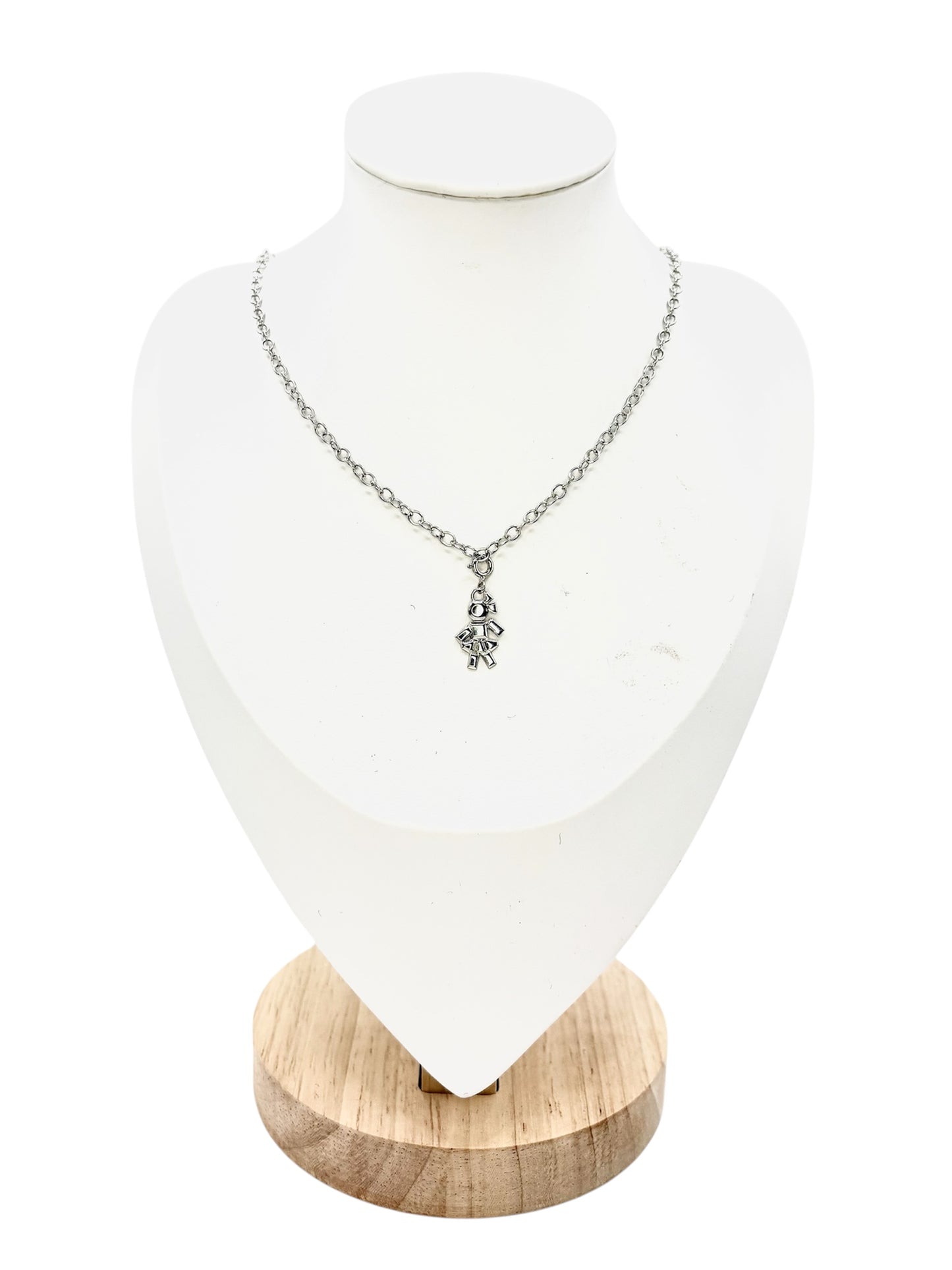Collier Loulou Girl Argent