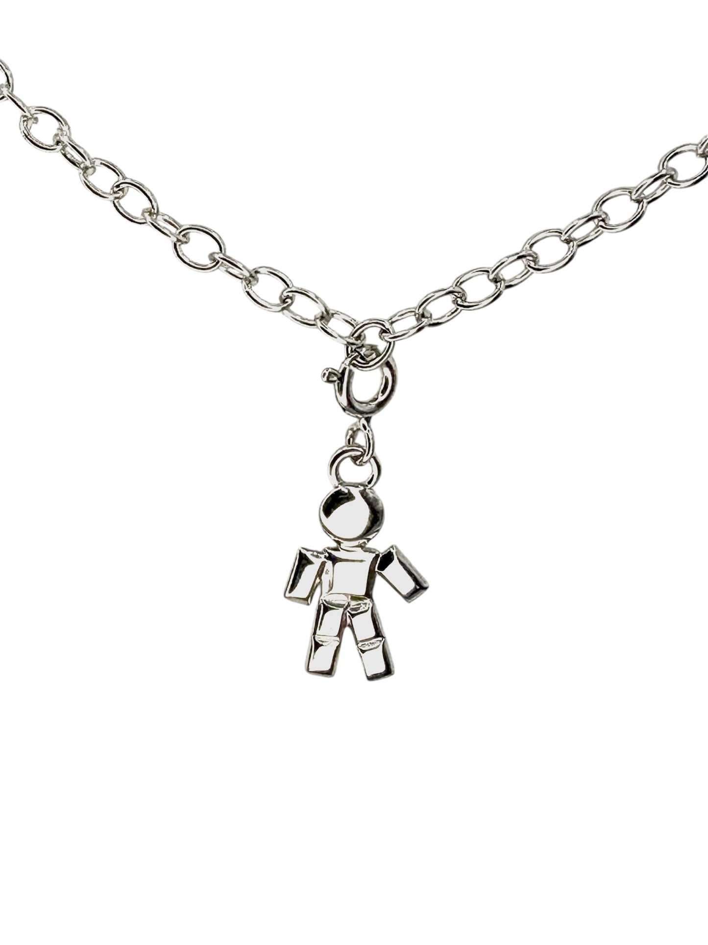 Collier Loulou Boy Argent