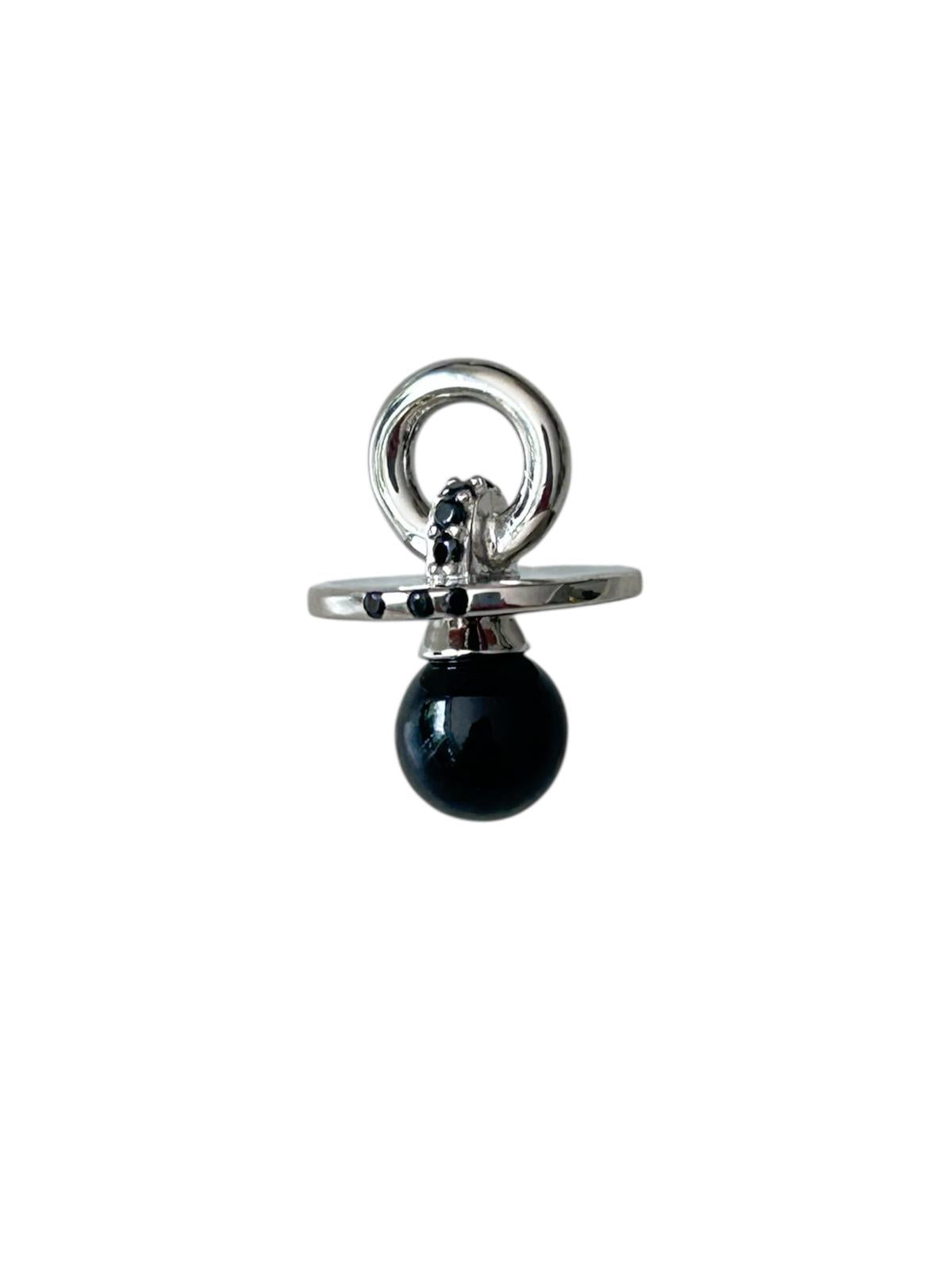 Pendentif Tétine Onyx
