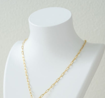 Collier maille petit rectangle