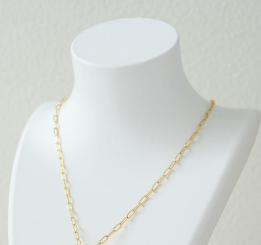 Collier maille petit rectangle